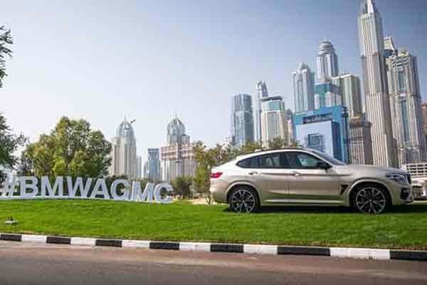 BMW AGMC is car partner of OMEGA Dubai Desert Classic